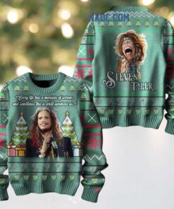 Steven Tyler Aerosmith Every Life Has A Measure Of Sorrow Ugly Christmas Sweater