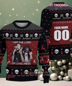 Suicideboys I Am The Lord Of Loneliness Personalized Knitted Ugly Christmas Sweater
