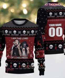 Suicideboys I Am The Lord Of Loneliness Personalized Knitted Ugly Christmas Sweater
