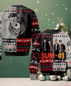 Sum 41 Heaven x Hell Holiday Style Ugly Christmas Sweater