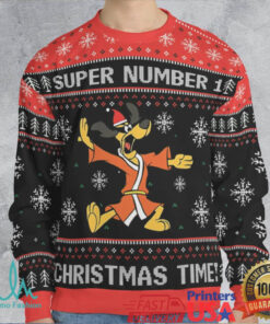 Super Number One Hong Kong Phooey Ugly Christmas Sweatshirt