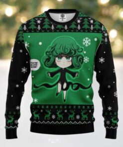 Tatsumaki One Punch Man Anime Ugly Christmas Sweater