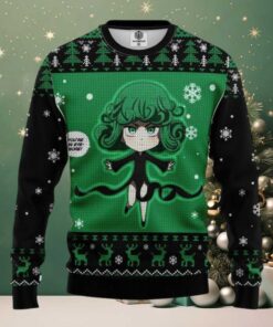 Tatsumaki One Punch Man Anime Ugly Christmas Sweater