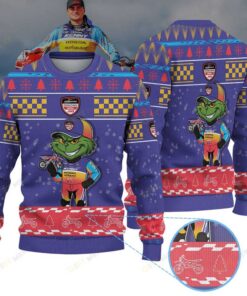 Team Honda Motoblouz SR Motul× Grinch Ugly Christmas Sweater