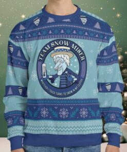 Team Snow Miser Ugly Christmas Sweatshirt Team Snow Miser Ugly Christmas Sweatshirt