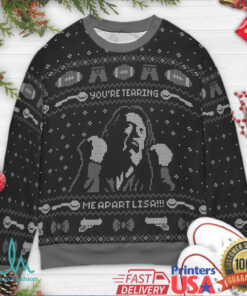 Tearing Me Apart Ugly Christmas Sweatshirt