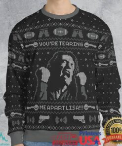 Tearing Me Apart Ugly Christmas Sweatshirt