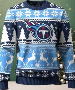 Tennessee Titans Ugly Christmas Sweater For NFL Holiday Parties