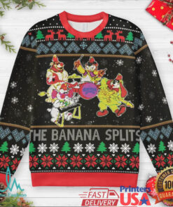 The Banana Splits Ugly Christmas Sweatshirt