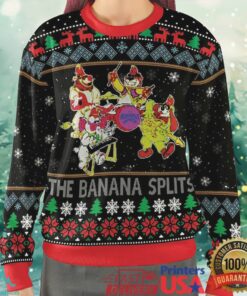 The Banana Splits Ugly Christmas Sweatshirt