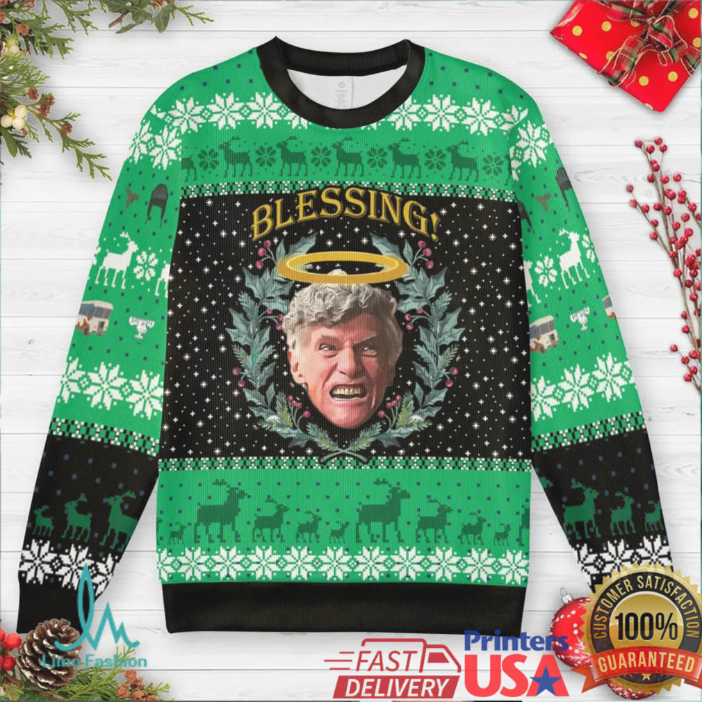The Blessing National Lampoon’s Vacation Ugly Christmas Sweatshirt The Blessing National Lampoon’s Vacation Ugly Christmas Sweatshirt