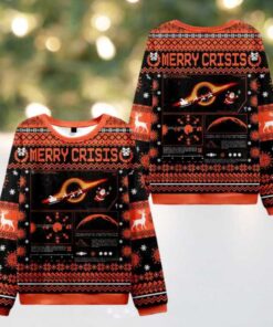 The Mystery Of Black Holes Ugly Christmas Knit Sweatshirt