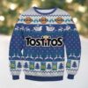 Toy Story Light Blue Ugly Christmas 3D Sweater