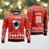 U.C Sampdoria Personalized Ugly Christmas Sweater Blue Version