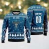 Udinese Calcio Personalized Ugly Christmas Sweater Gold Version