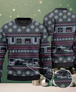 Vintage Game Console Gamer Gift Ugly Sweater