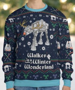 Walker In A Winter Wonderland Star Wars Ugly Christmas Sweatshirt