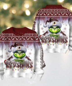 Washington Redskin Grinch Stolen Christmas Sweater Washington Redskin Grinch Stolen Christmas Sweater
