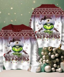 Washington Redskin Grinch Stolen Christmas Sweater