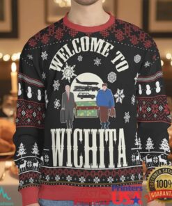 Welcome To Wichita Ugly Christmas Sweatshirt, hoodie, sweater, long sleeve and tank top Welcome To Wichita Ugly Christmas Sweatshirt