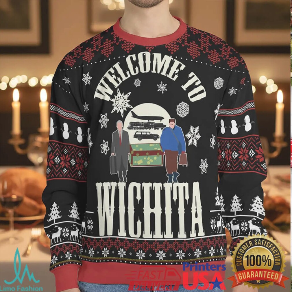 Welcome To Wichita Ugly Christmas Sweatshirt Welcome To Wichita Ugly Christmas Sweatshirt