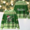 It’s fine, I’m fine, everything is fine Ugly Christmas Knit Sweatshirt