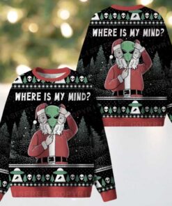 Where is my mind Ugly Christmas Knit Sweatshirt
