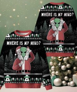 Where is my mind Ugly Christmas Knit Sweatshirt