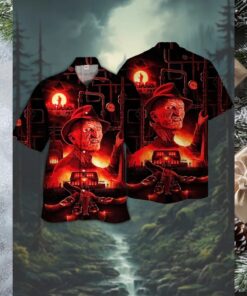 A Nightmare on Elm Street Freddy Krueger Hawaiian Shirt