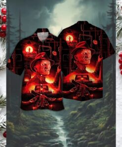 A Nightmare on Elm Street Freddy Krueger Hawaiian Shirt