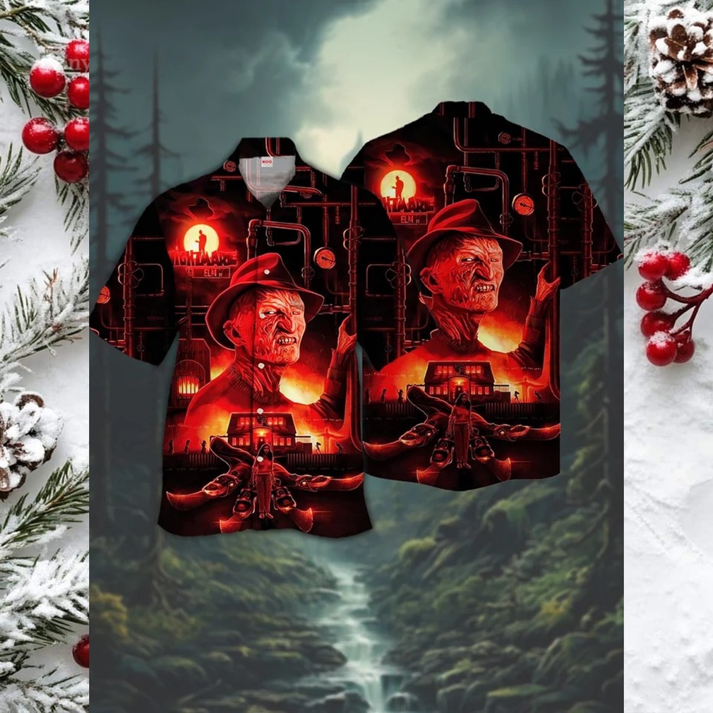 A Nightmare on Elm Street Freddy Krueger Hawaiian Shirt A Nightmare on Elm Street Freddy Krueger Hawaiian Shirt