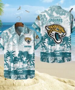 Acksonville Jaguars NFL Custom Name Hawaiian Shirt