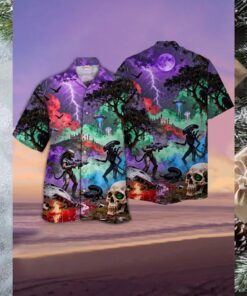 Alien vs. Predator Tropical Battle Hawaiian Shirt