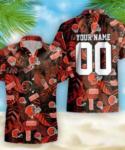 Aloha Endzone Cleveland Browns Hawaiian Shirt