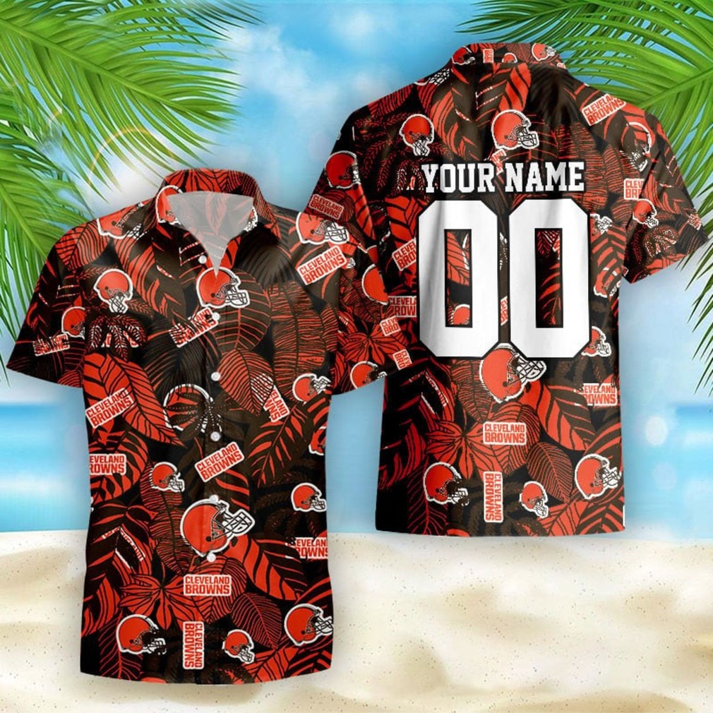 Aloha Endzone Cleveland Browns Hawaiian Shirt Aloha Endzone Cleveland Browns Hawaiian Shirt