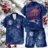 Men’s Denver Broncos Island Game Day Hawaiian Button Up Shirt and Shorts Men’s Denver Broncos Island Game Day Hawaiian Button Up Shirt and Shorts