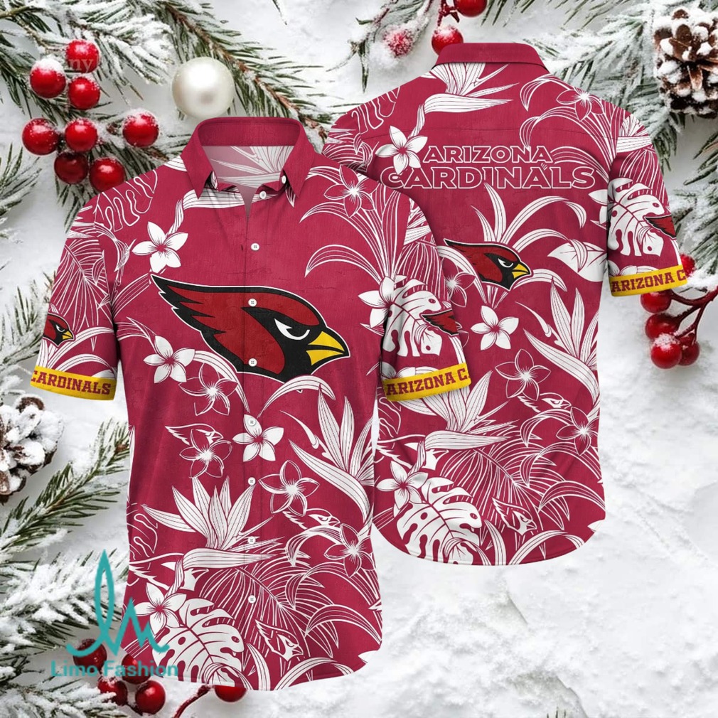 Arizona Cardinals Hawaiian Button Up Shirt Arizona Cardinals Hawaiian Button Up Shirt