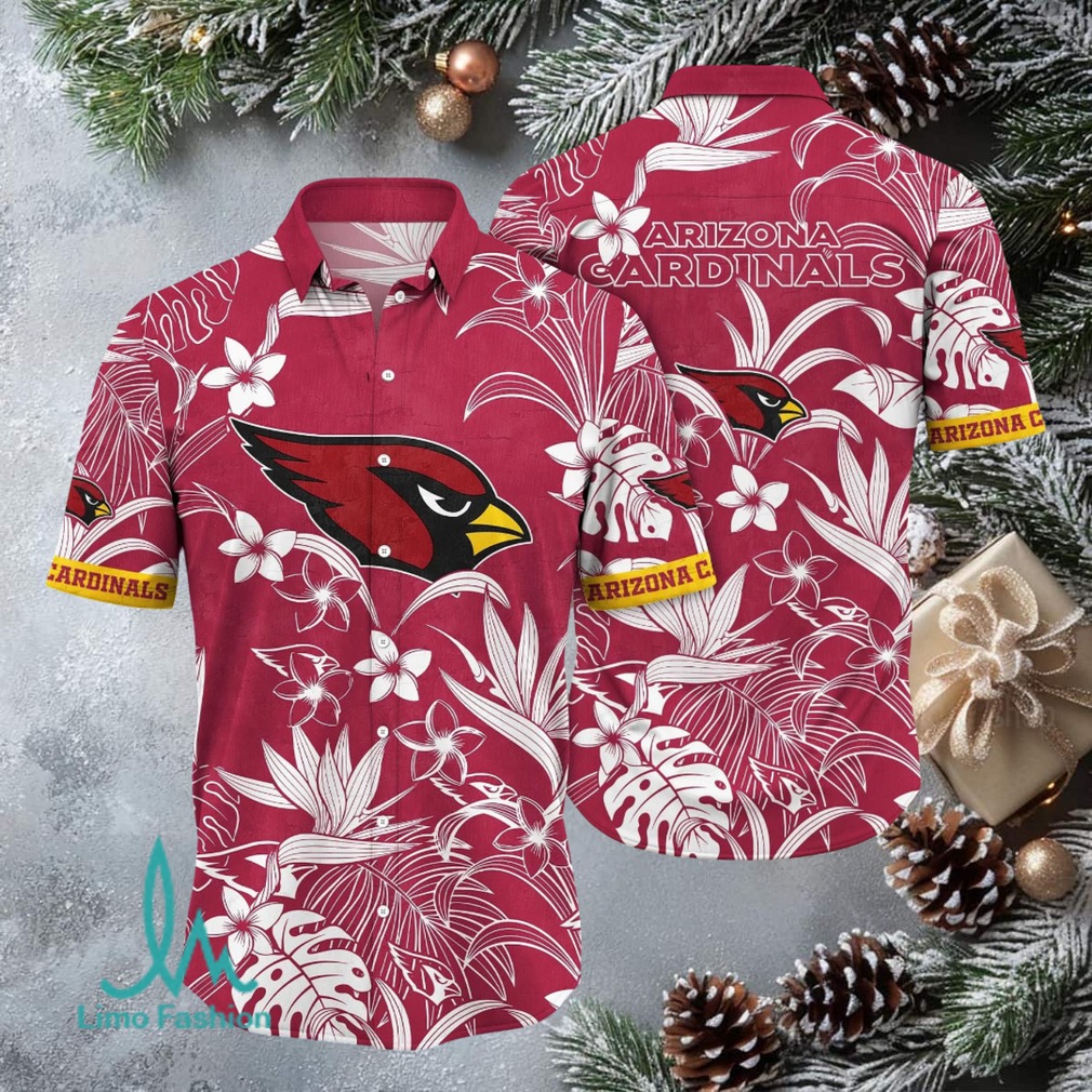 Arizona Cardinals Hawaiian Button Up Shirt Arizona Cardinals Hawaiian Button Up Shirt