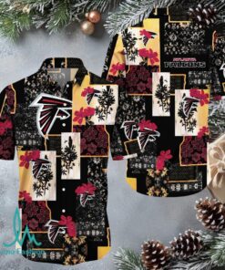 Atlanta Falcons Tropical Design Hawaiian Shirt