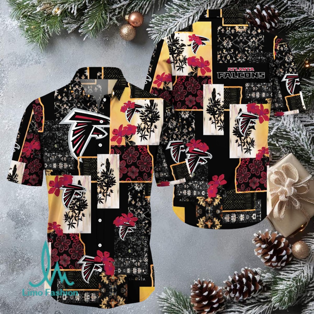 Atlanta Falcons Tropical Design Hawaiian Shirt Atlanta Falcons Tropical Design Hawaiian Shirt