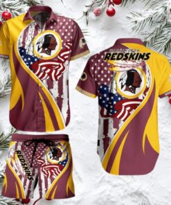 BEST Washington Redskins NFL Hawaiian Shirt Tropical Print BEST Washington Redskins NFL Hawaiian Shirt Tropical Print
