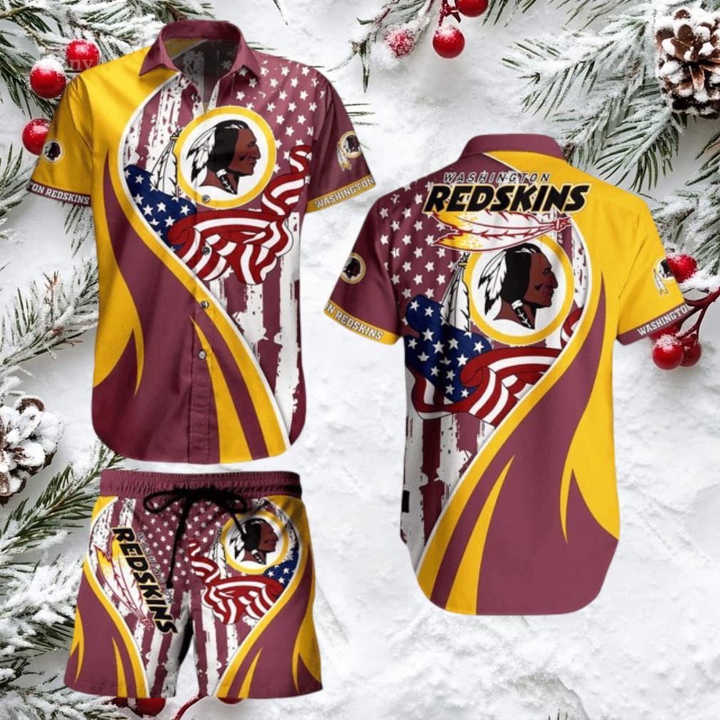 BEST Washington Redskins NFL Hawaiian Shirt Tropical Print BEST Washington Redskins NFL Hawaiian Shirt Tropical Print