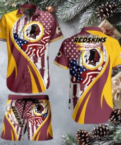 BEST Washington Redskins NFL Hawaiian Shirt Tropical Print