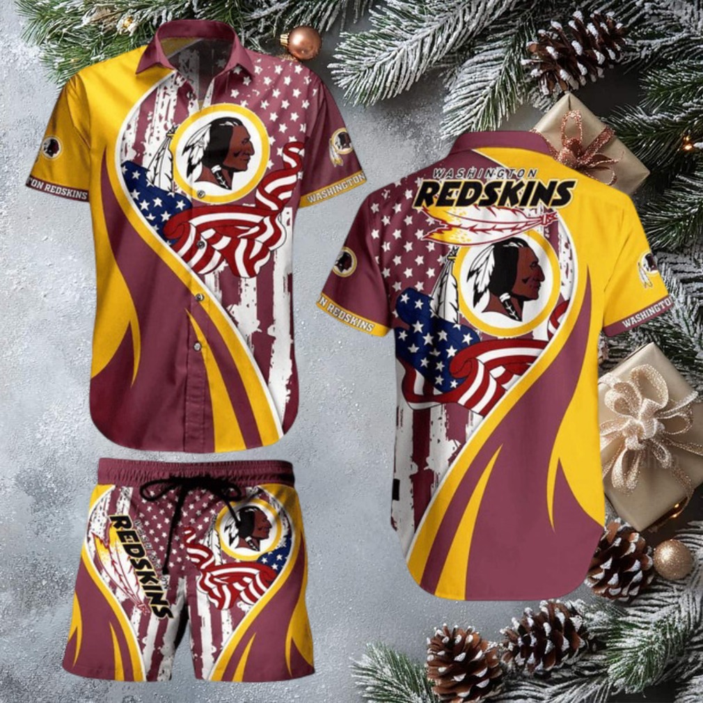 BEST Washington Redskins NFL Hawaiian Shirt Tropical Print BEST Washington Redskins NFL Hawaiian Shirt Tropical Print