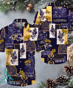 Baltimore Ravens Hawaii Shirt Flower Exotic Island Fashion