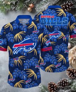 Buffalo Bills NFL Hawaiian Shirt Customized Name Number Floral Tropical Summer