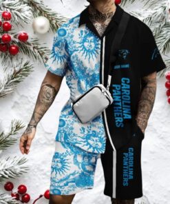Carolina Panthers Tropical Fusion Hawaiian Shirt Carolina Panthers Tropical Fusion Hawaiian Shirt