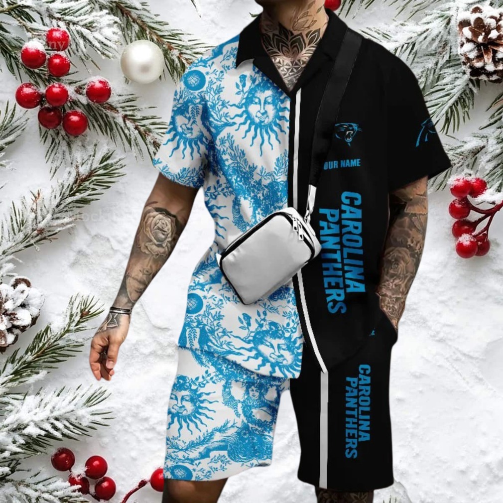 Carolina Panthers Tropical Fusion Hawaiian Shirt Carolina Panthers Tropical Fusion Hawaiian Shirt