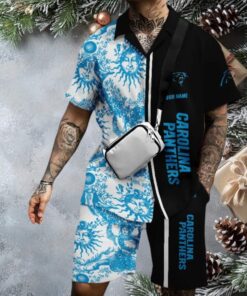Carolina Panthers Tropical Fusion Hawaiian Shirt