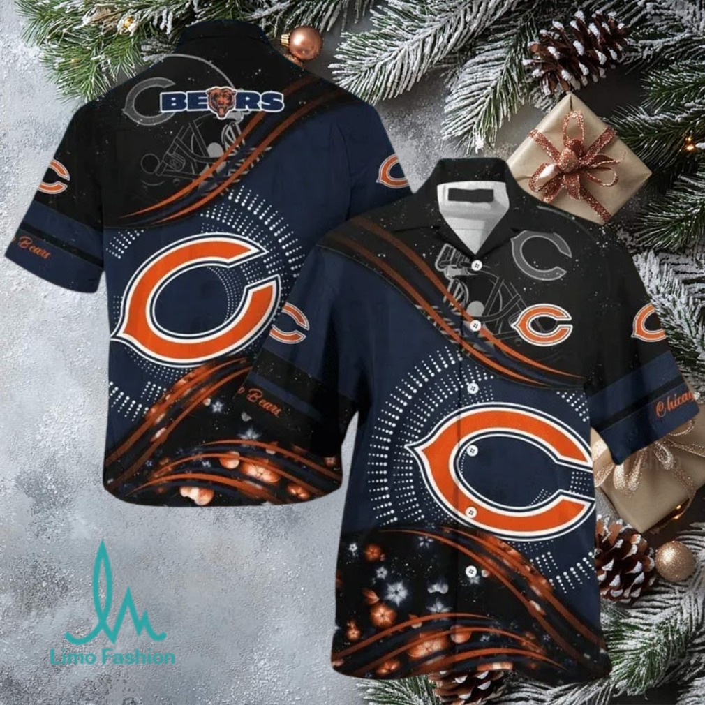 Chicago Bears NFL Hawaiian Shirt, Short Sleeve Button Up Aloha Shirt Chicago Bears NFL Hawaiian Shirt, Short Sleeve Button Up Aloha Shirt